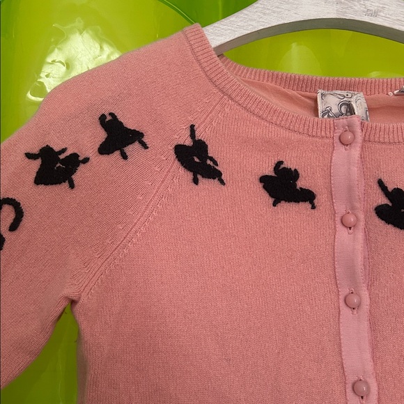 L.A.M.B. 2006 pink dancer cardigan - Picture 4 of 9